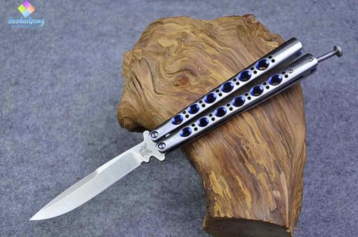 dao-buom-balisong-can-duc-xanh-bm42